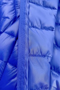 製造輕薄羽絨外套  個人設計彩藍色連帽保暖羽絨外套  羽絨外套供應商 SKVM016 細節-2
